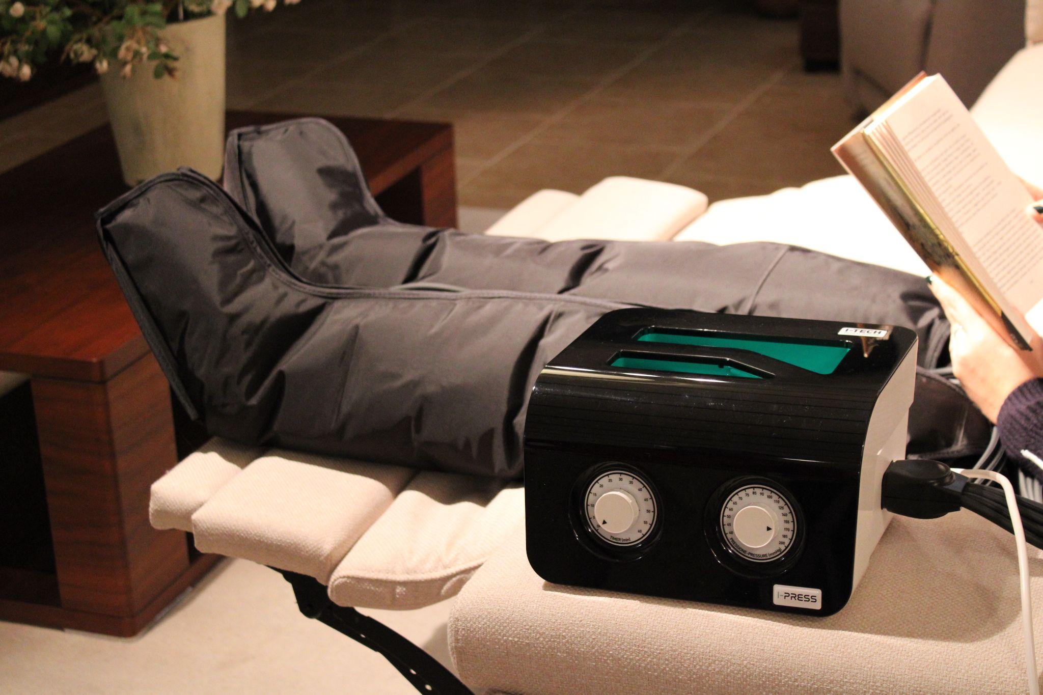 Presoterapia para piernas cansadas e hinchadas tratamiento en casa